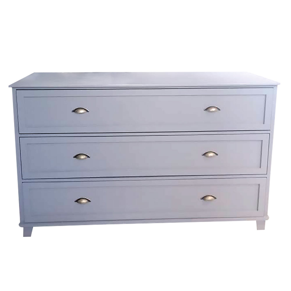 3 x Long Drawer Chest