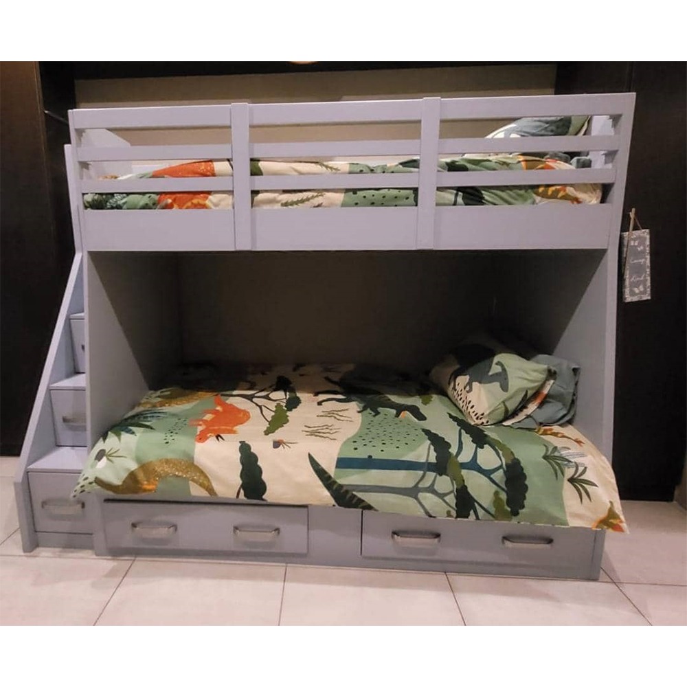 Bunk Bed (3/4 Bottom and Single Top)